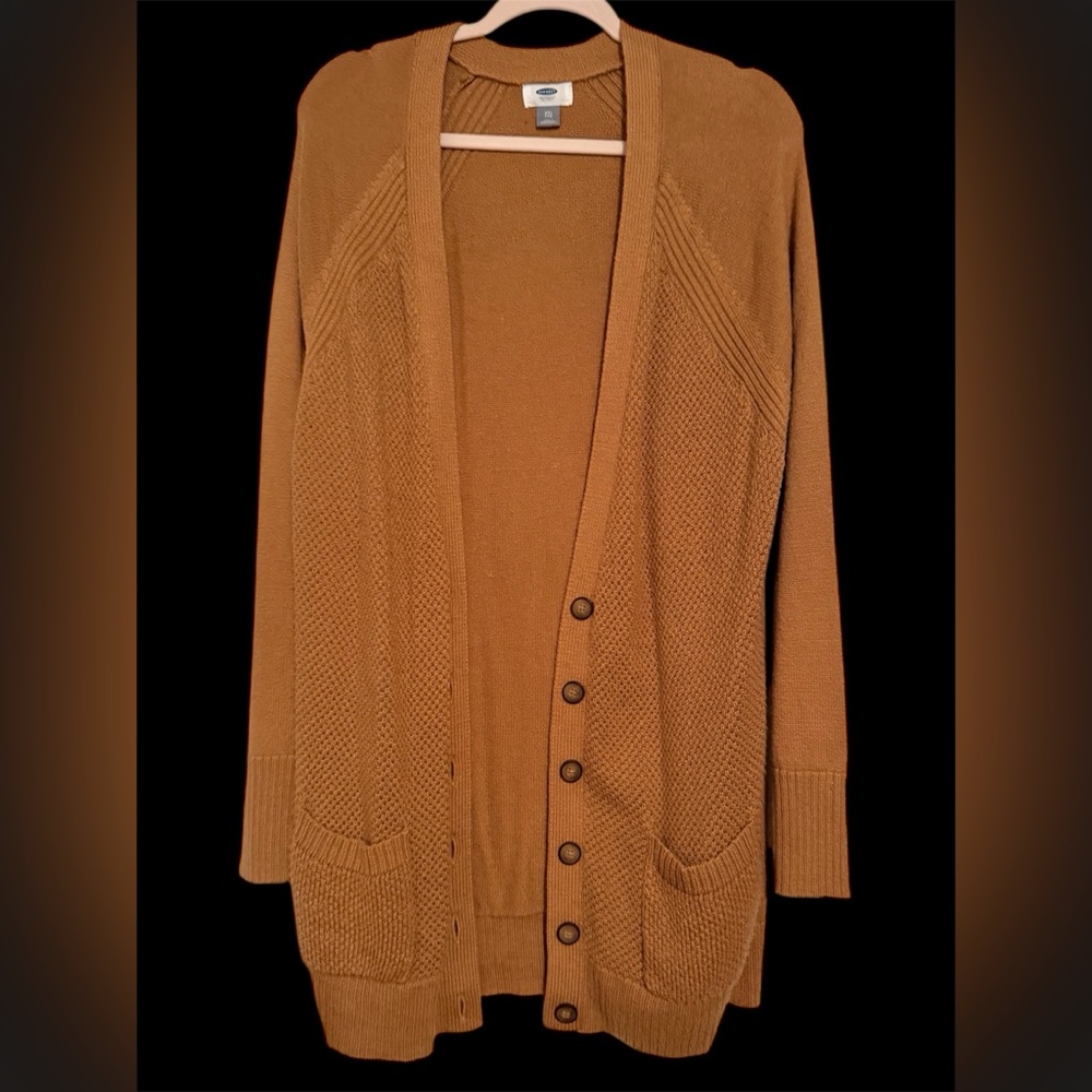 Old Navy Tan Knit Cardigan